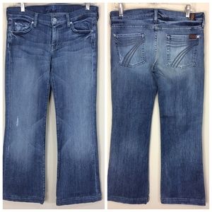 ❌SOLD❌ 7 for All Mankind Jeans Dojo Flare 32W 29L